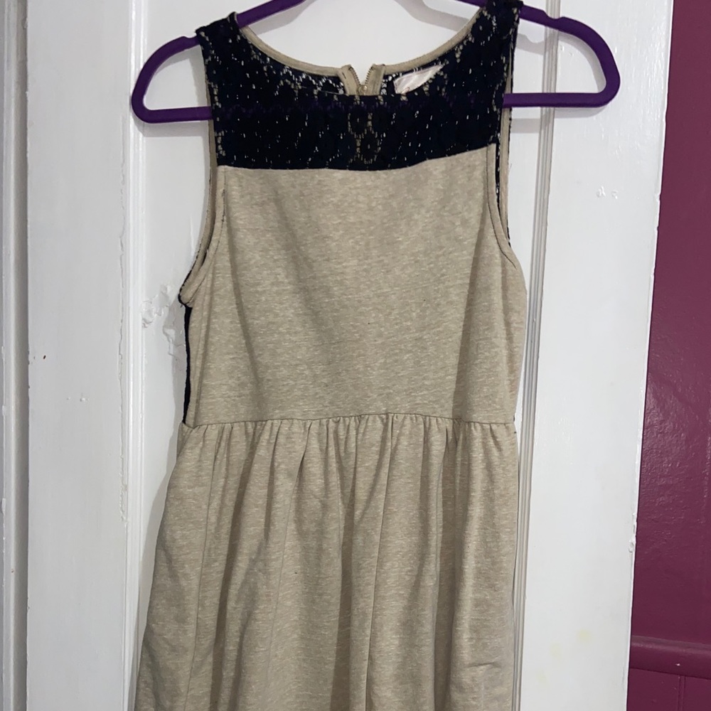 Marilyn Monroe for Macy’s Black and Beige Dress